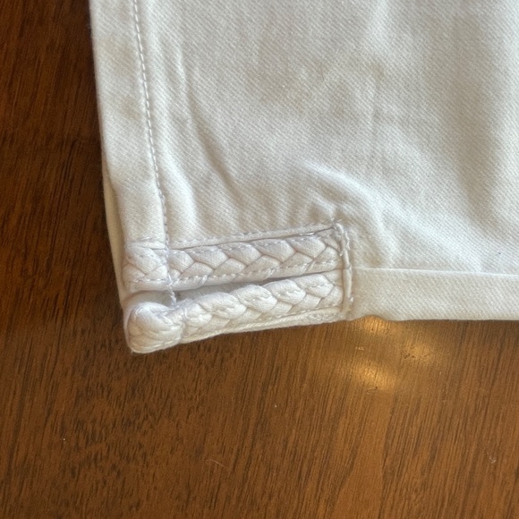 Tribal Jeans Cropped, Size 14, White - Picture 3 of 5